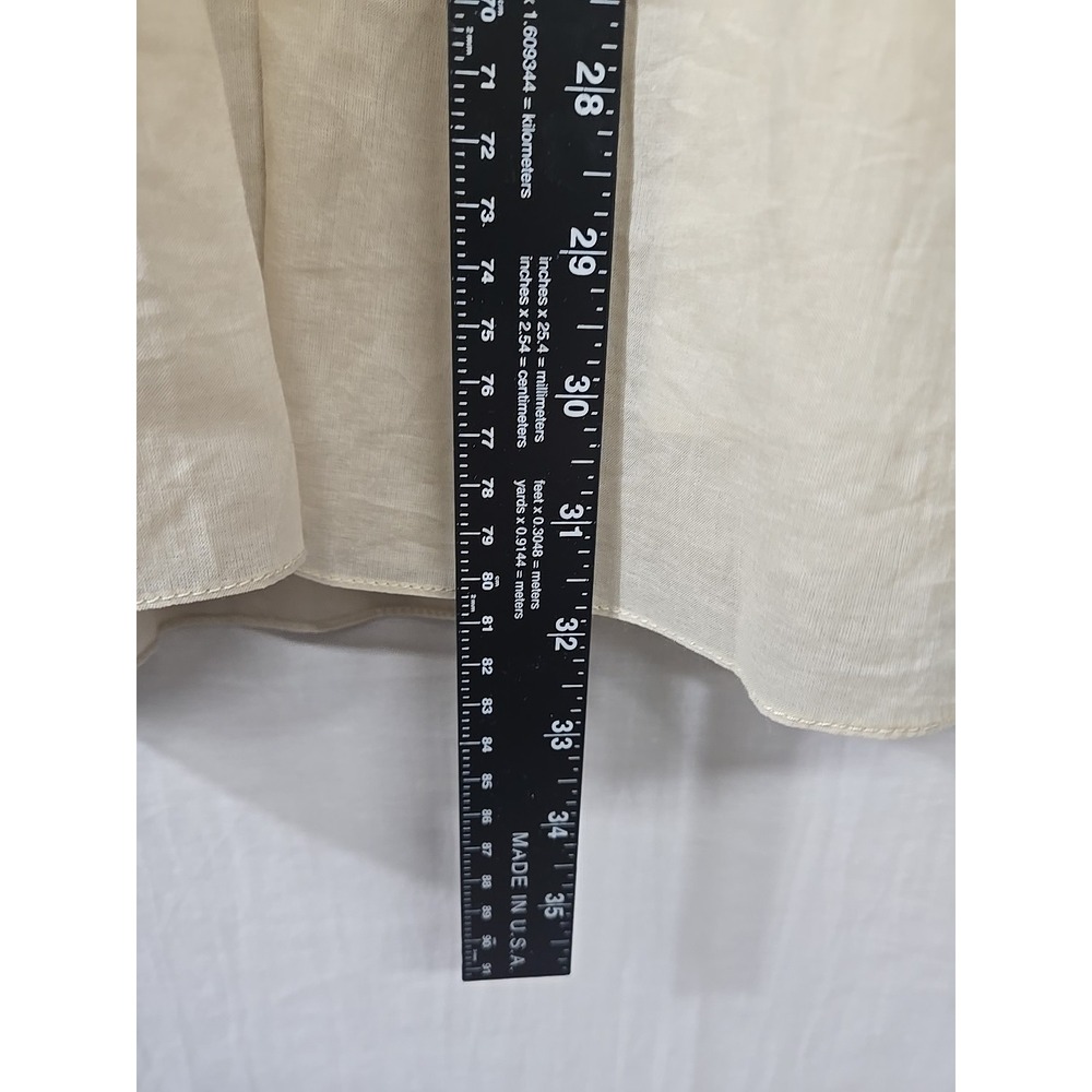 Vera Wang Lavender Label Beige Knee Length Party Dress Silk Lined Women's Small? - Picture 9 of 9